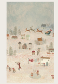 Gift wrap, 10 m - Santa is coming