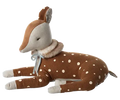 Maileg, babyseng, babycot, legetøj, børnelegetøj, musseseng, dukkeseng, Maileg dansende kat & Mus i skoæske Maileg Storebror mus i nattøj, Maileg - Bambi - Mint