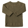 Uldbukser, bukser, uld, rib og uld, Joha Wool, strik bluse Heavy mørkgrå 26590-917-15205