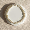 MineSpring - Shiny Pearl - Gold Bell Bracelet