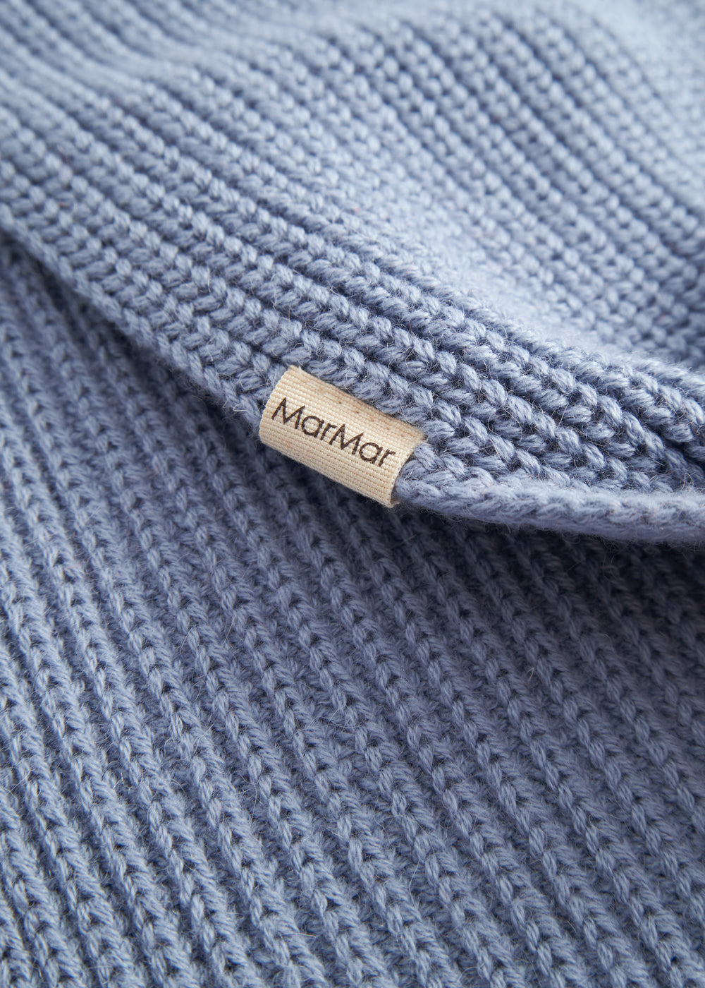 MarMar - Ariso Pompom, Striktørklæde - Bright Sky