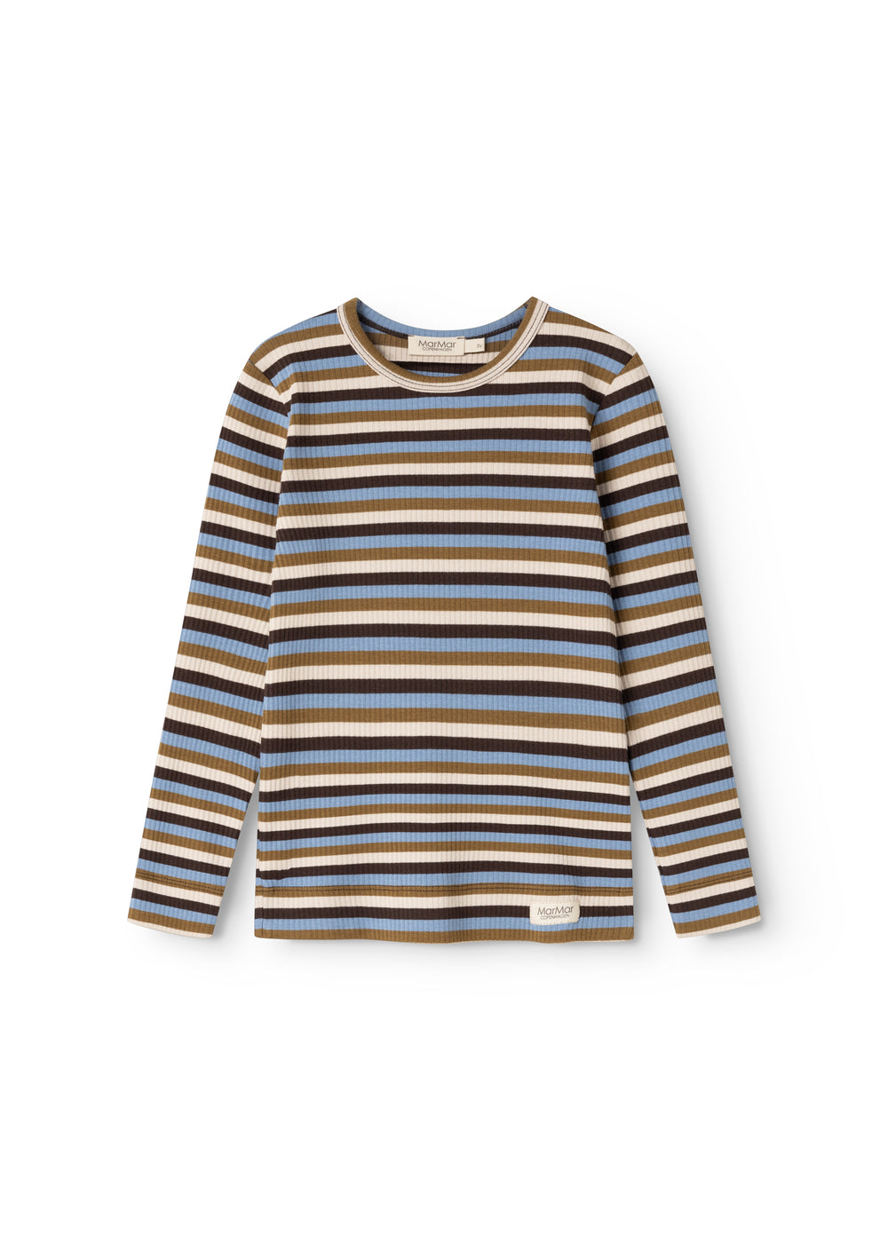 MarMar - Plain Tee LS, T-shirt - Stripes