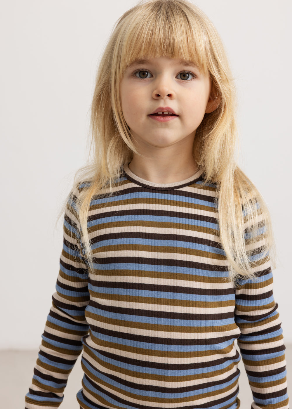 MarMar - Plain Tee LS, T-shirt - Stripes