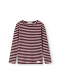 MarMar - Plain Tee LS, T-shirt - Heather Stripe