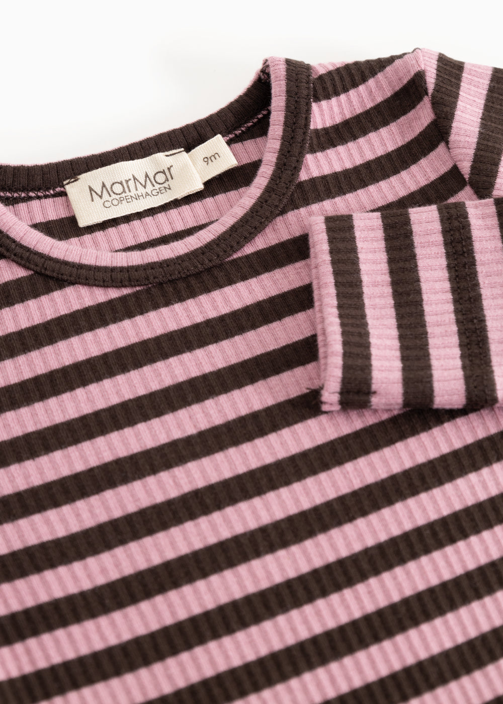 MarMar - Plain Tee LS, T-shirt - Heather Stripe