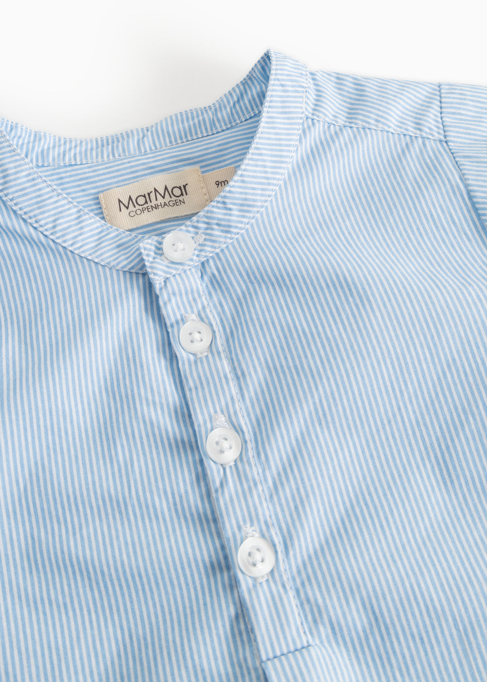 MarMar - Totoro, Skjorte - Azure Water Stripe