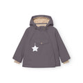 Mini a ture - MATWANG fleece lined winter jacket. GRS - Plum kitten