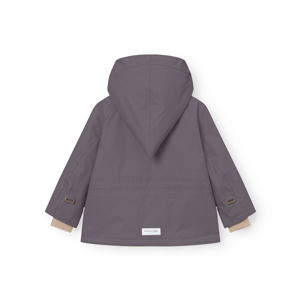Mini a ture - MATWANG fleece lined winter jacket. GRS - Plum kitten