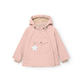 Mini a ture - MATWANG fleece lined winter jacket. GRS - Adobe rose