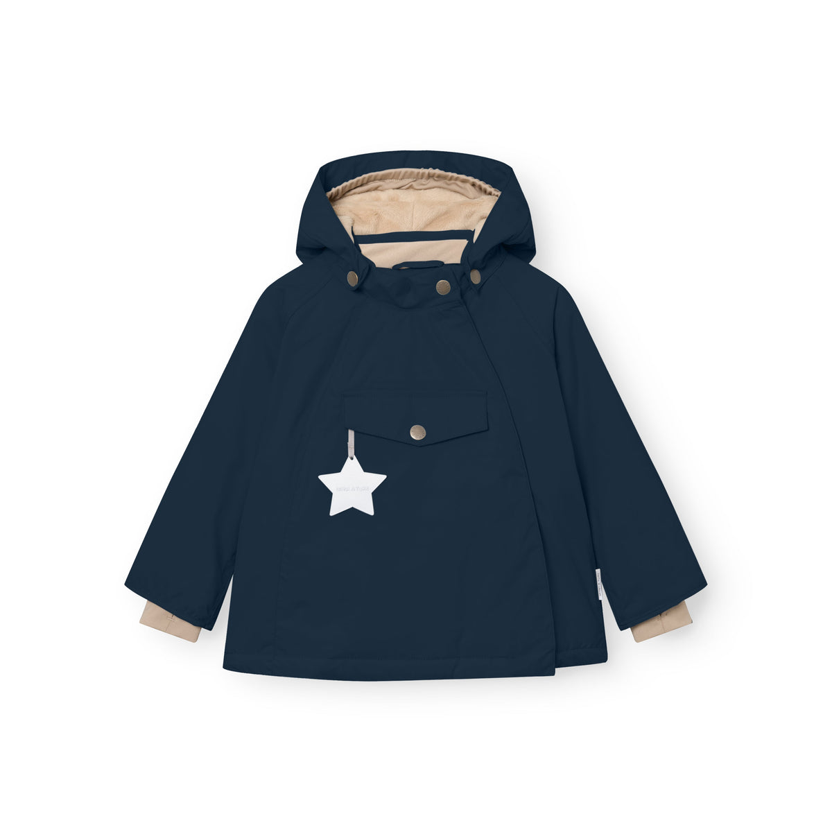 Mini a ture - MATWANG fleece lined winter jacket. GRS - Outer space
