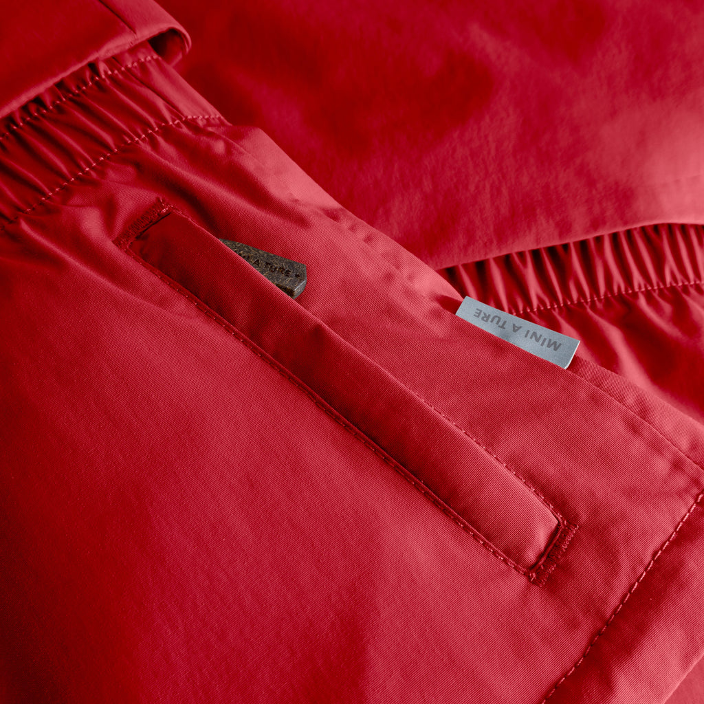 Mini a ture - MATALGEANA fleece lined winter jacket. GRS - Chili pepper