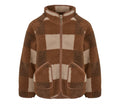 MarMar Jerry, Teddybear Fleece, outerwear, Kids, Chunky Hazel Check