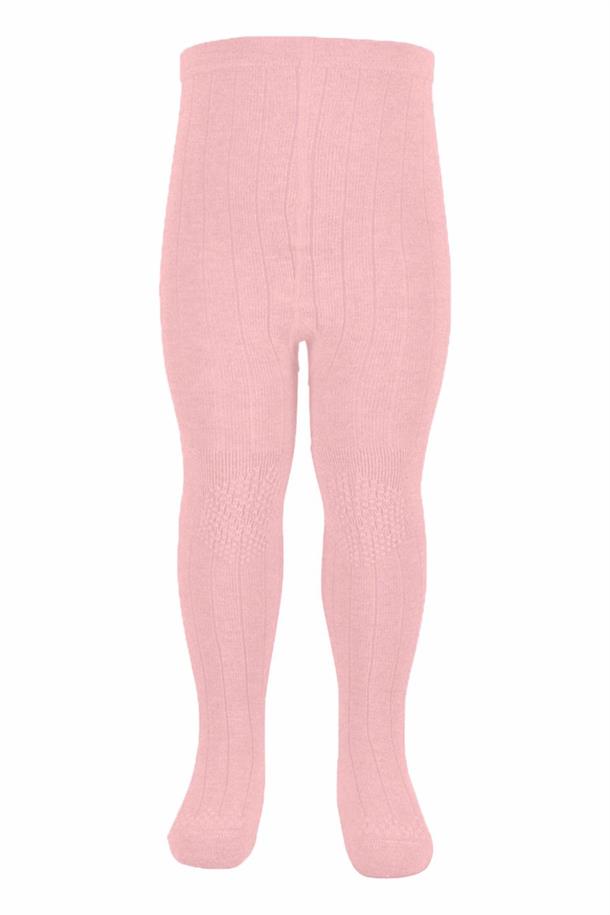 strømpebukser, babystrømpebukser, pigestrømpebukser, anti-slip, ABS, skridsikker, skridsikre strømpebukser, pige, lyserød, rosa, pink, bambus, uld, bambus/uld.