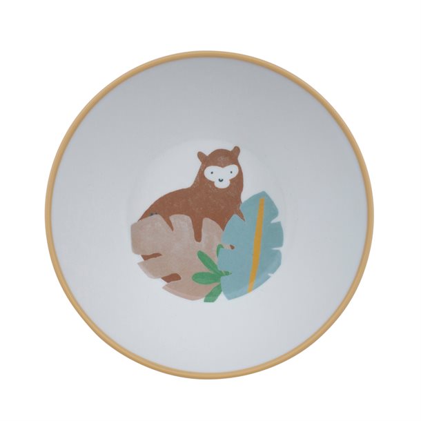 Sebra Melamin tallerken dyb - Daydreamer, wildlife dyb skål