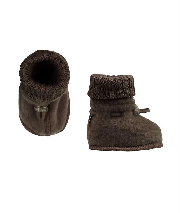 Sovefutter, futter, hjemmefutter, sutsko, uldfutter, uld, sleeping booties, sleeping booties, flaskegrøn, grøn, olivengrøn,