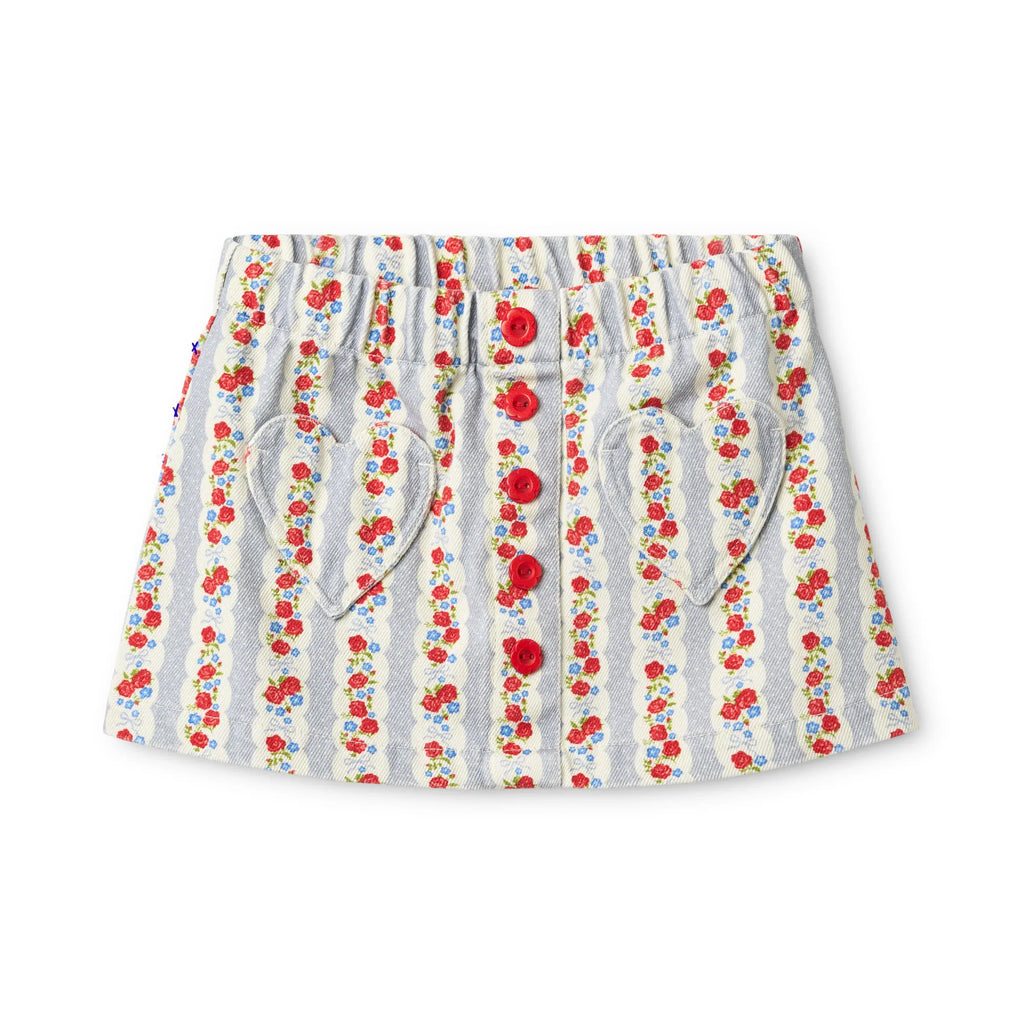 Floess - Aria Skirt - Blue Air Rose