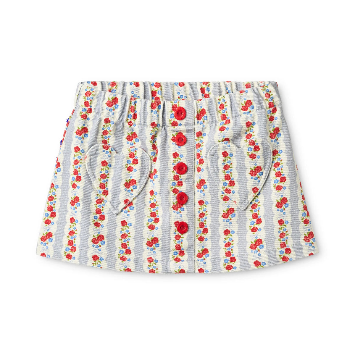 Floess - Aria Skirt - Blue Air Rose