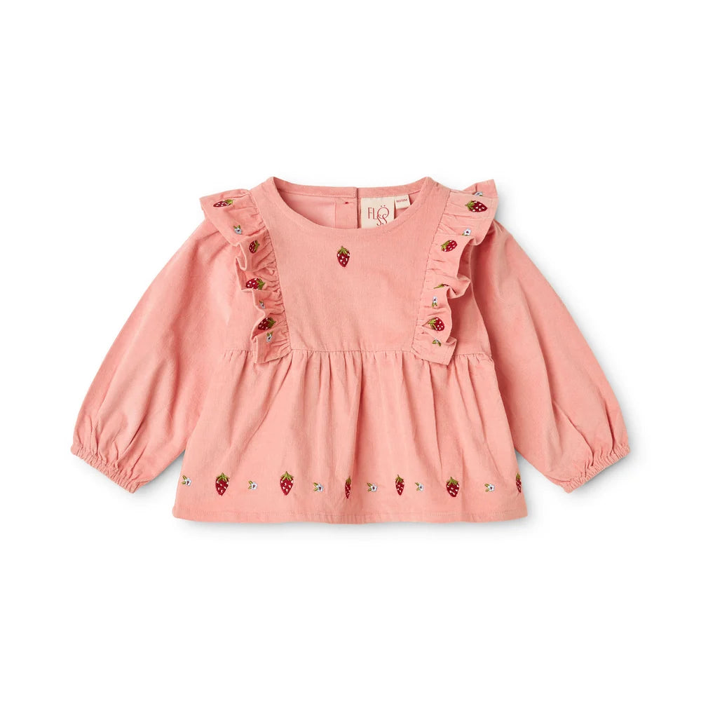 Floess - Belle Blouse - Warm Pink