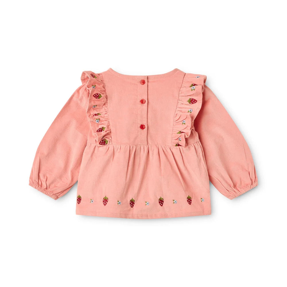 Floess - Belle Blouse - Warm Pink