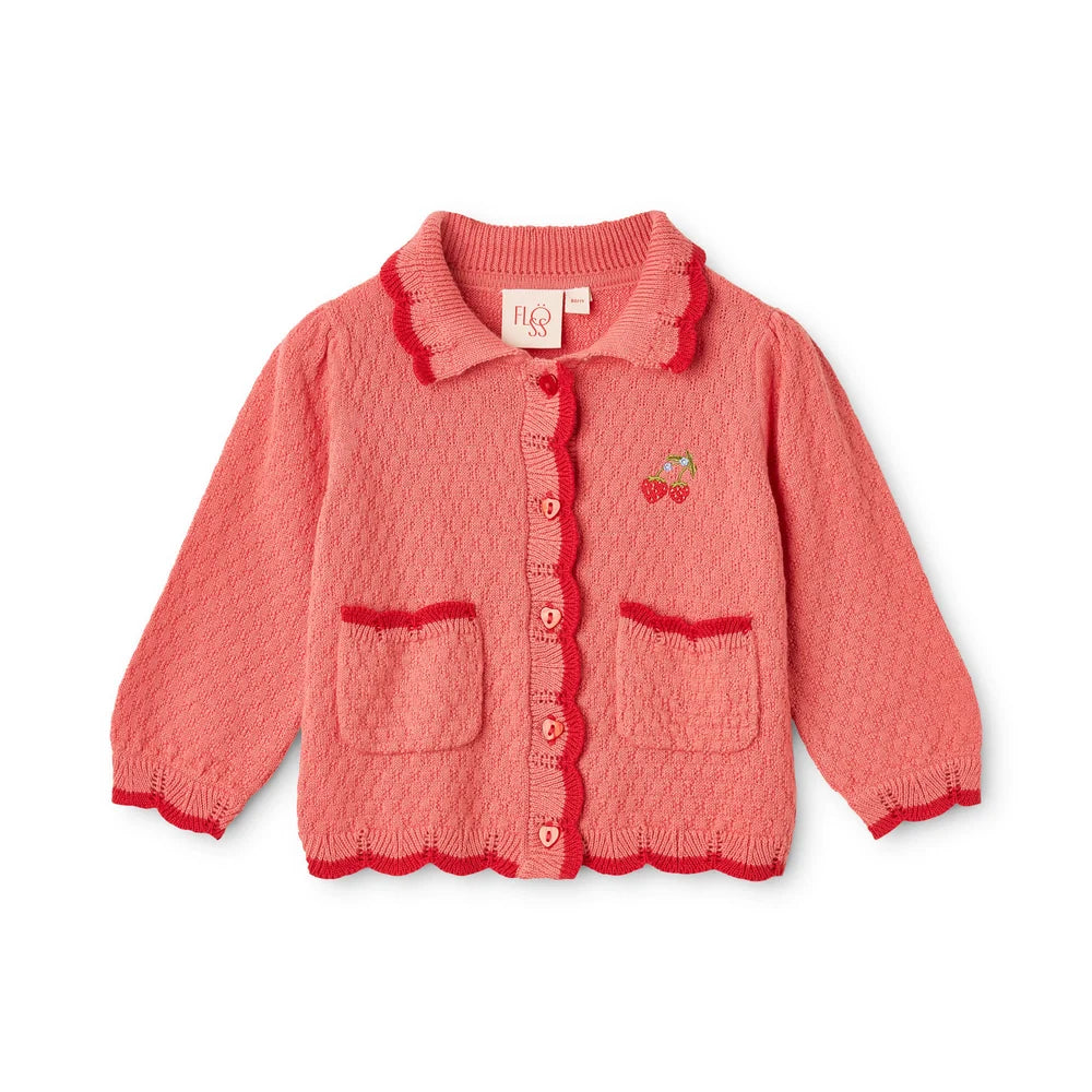 Floess -Bloom Cardigan - Blossom Pink