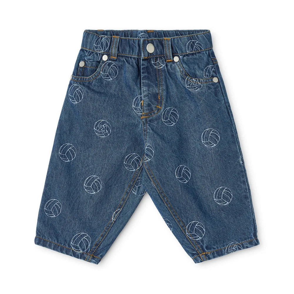 Floess - Carl Jeans - Dark Blue Football