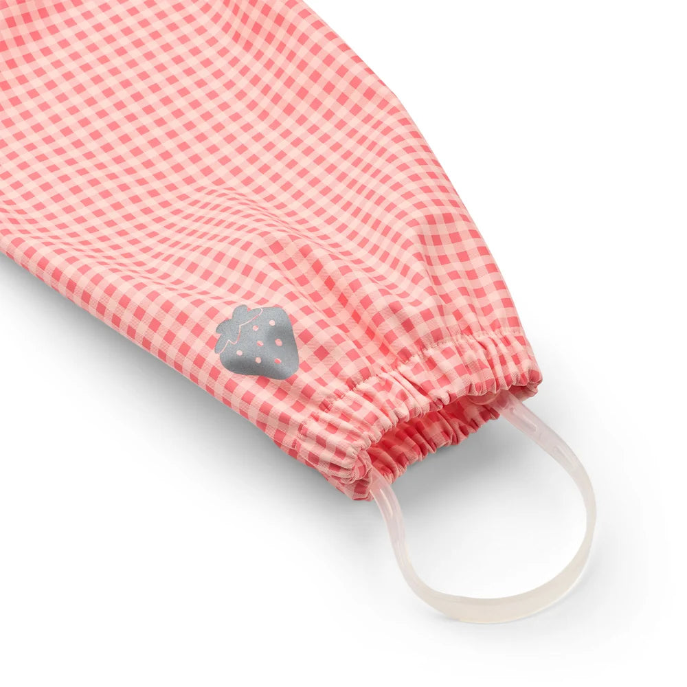 Floess - Dew Rainwear Set - Pink Rose Gingham