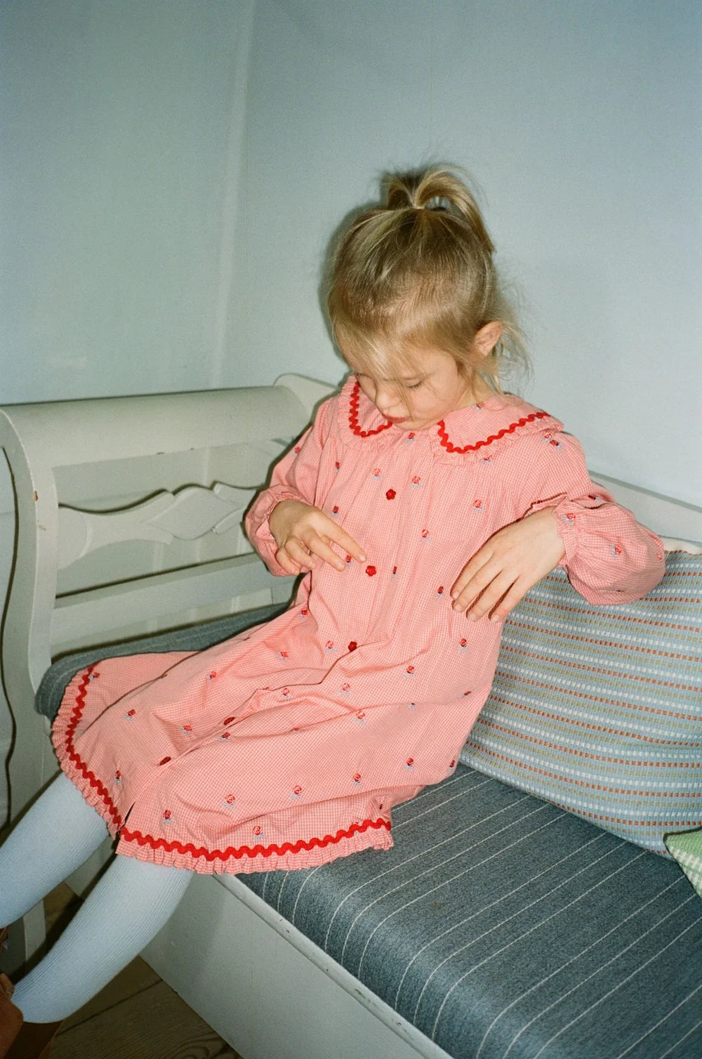 Floess - Sonja Dress - Pink Rose Gingham