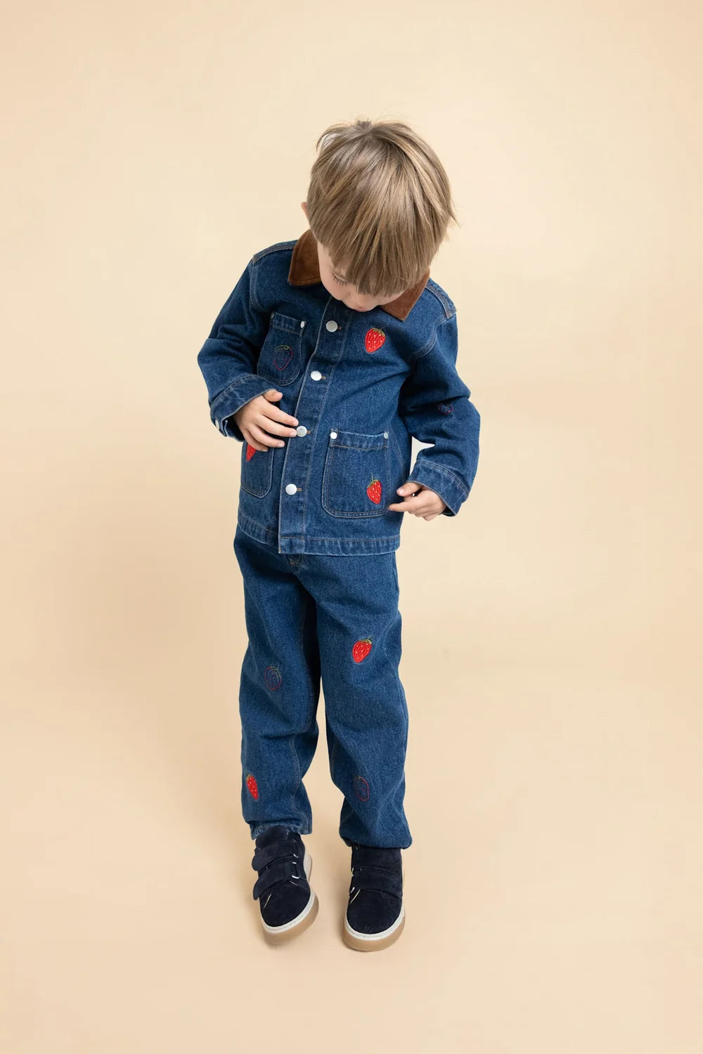 Floess - Sage Jacket - Mid Blue