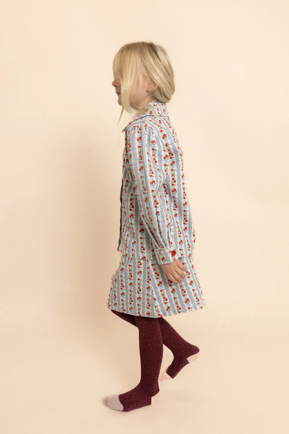Floess - Aria Skirt - Blue Air Rose