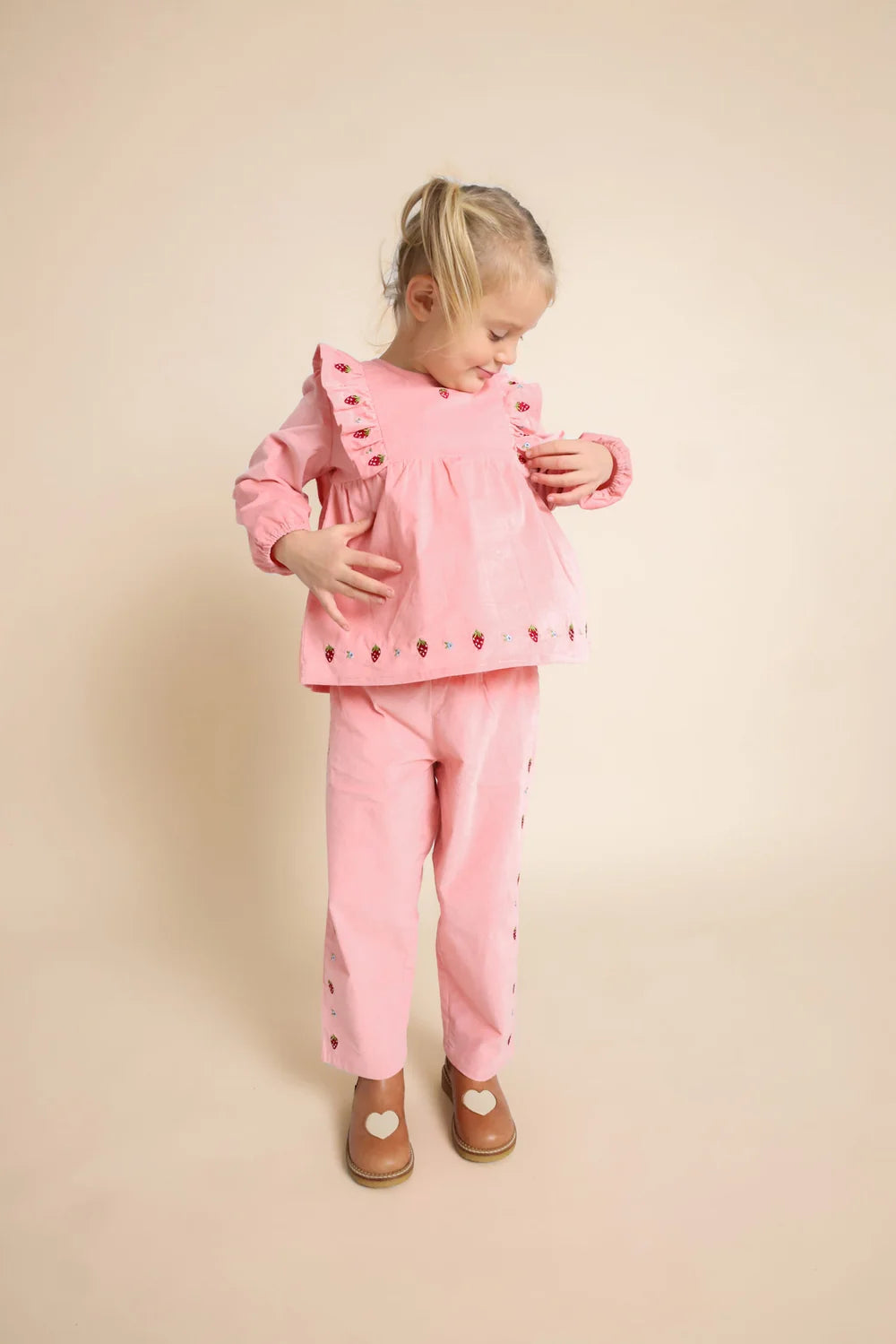Floess - Belle Blouse - Warm Pink