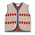 Floess - Louise Vest - Warm Cotton Berry