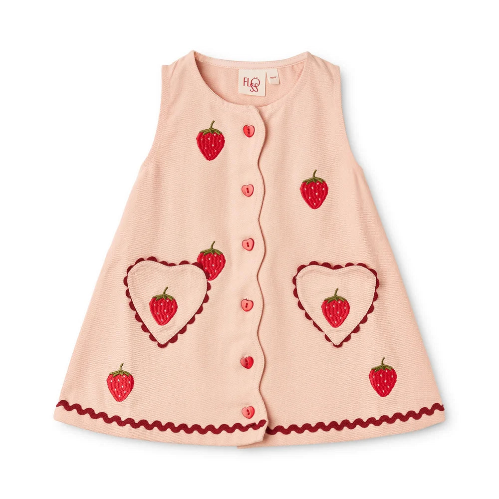 Floess - Melody Dress - Soft Rose