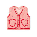 Floess - Sonja Vest - Pink Rose Gingham