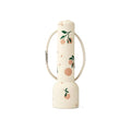 Liewood - GRY SILIKONELOMMELYGTE MED PRINT - PEACH / SEA SHELL