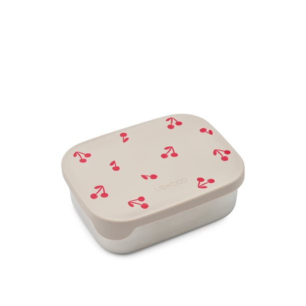 Liewood - Paul spisesæt 4 stk// Cat rose blush, Liewood - Vivi printed silikone spisesæt - Peach sea shell mix