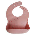 Mushie Silikone hagesmæk, Powder Pink Confetti