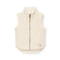 Mini A Ture - MATBATTAL teddyfleece vest. GRS - Angora cream
