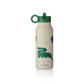 Liewood - Neil tudekop i silikone 150 ML - Splash dots / Sea shell