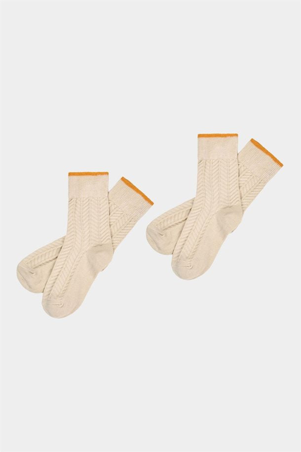 Fub - Rib Sweater - Ecru