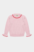 Fub - Frill Jumper - rose quartz