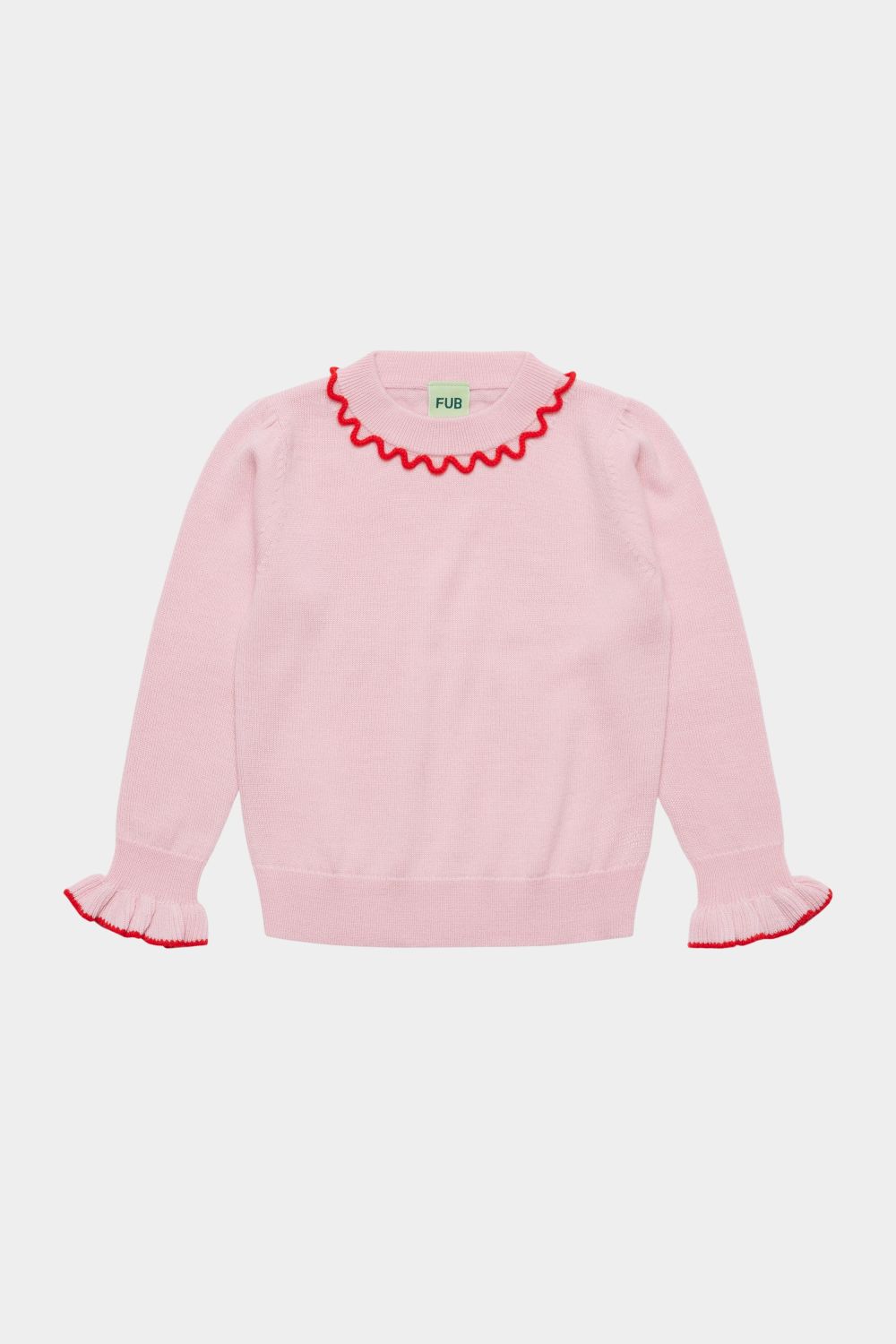 Fub - Frill Jumper - rose quartz