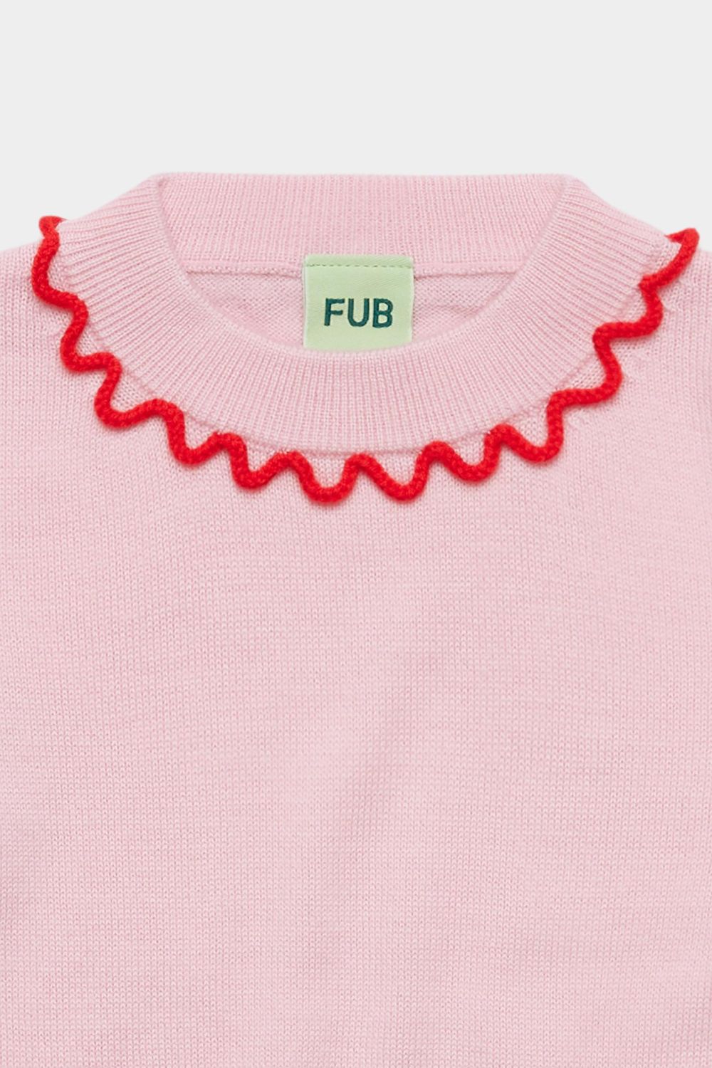 Fub - Frill Jumper - rose quartz