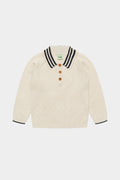 Fub - Harlekin Polo - ecru