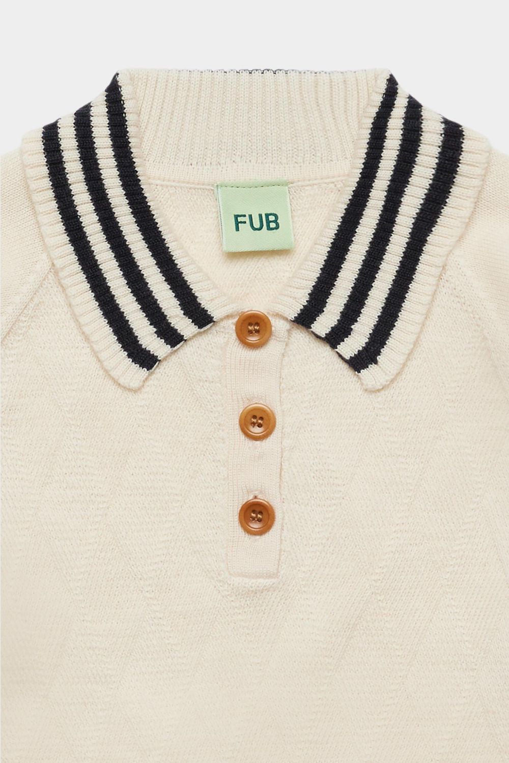 Fub - Harlekin Polo - ecru