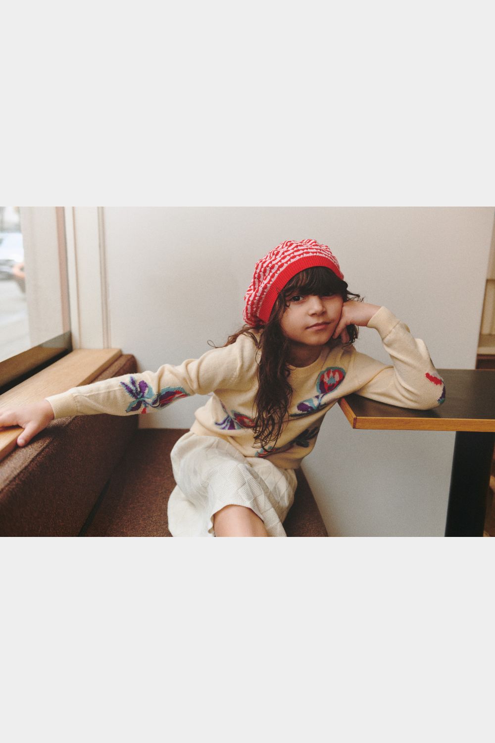 Fub - Jaquard Crew - creme