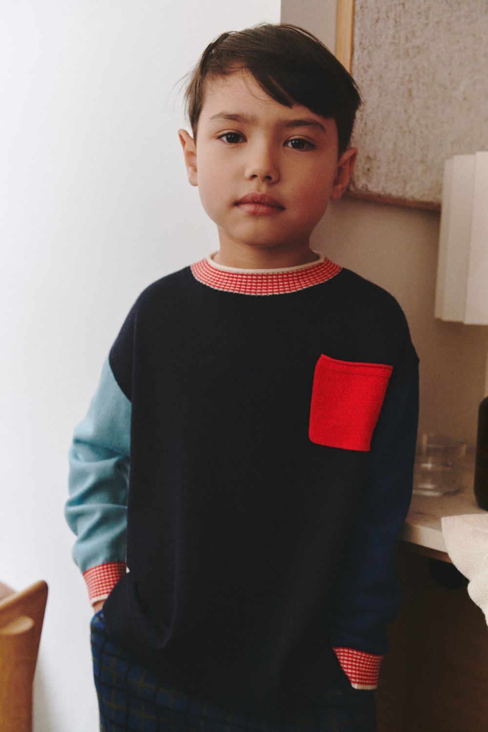 Fub - Thin Sweater - dark navy