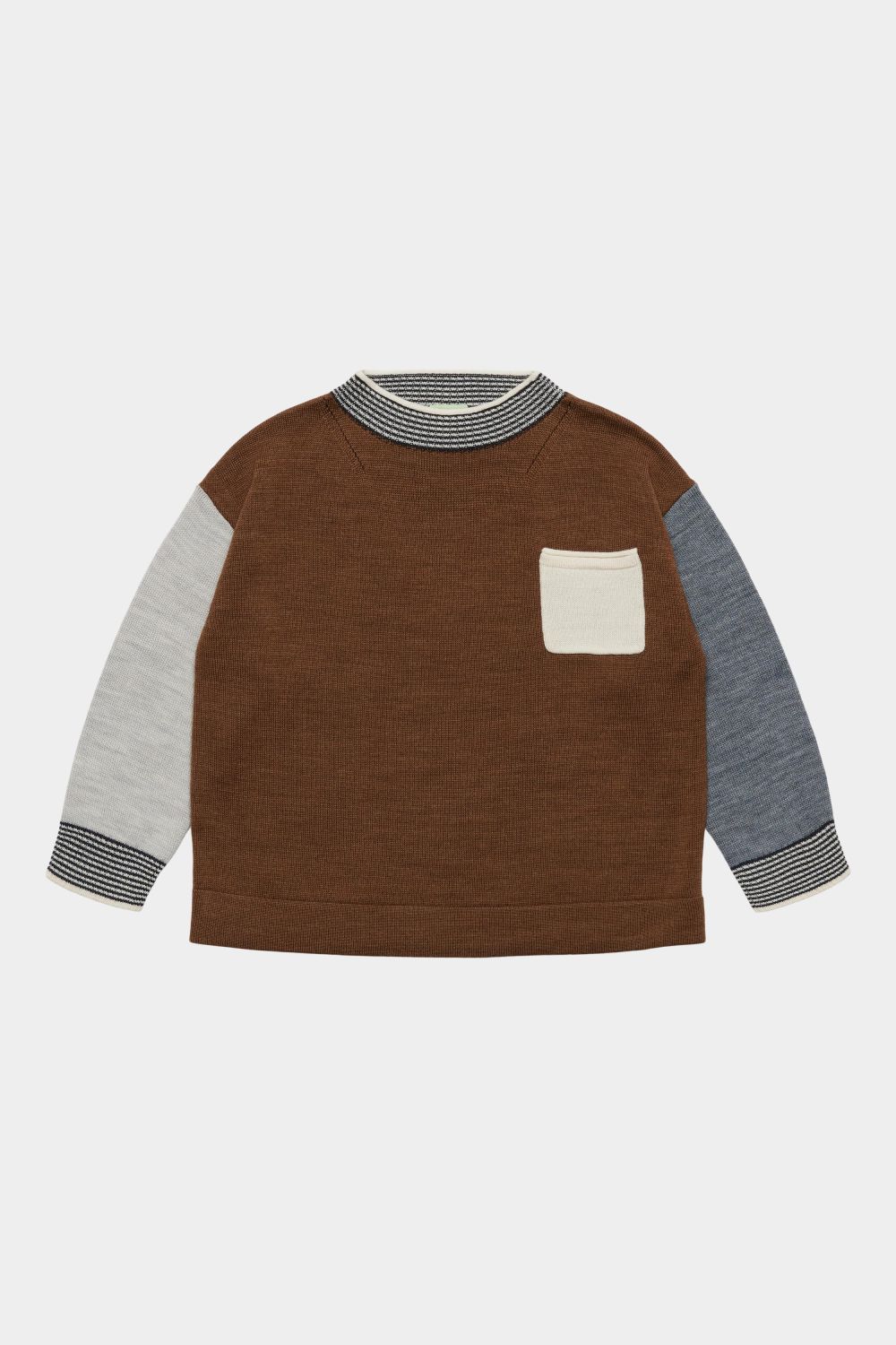Fub - Thin Sweater - hazel melange