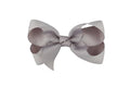 baby sløjfer, Grosgrain sløje, Bows by stær hårsløjfe, pige hårpynt, Vanilla, dusty lilla, grå