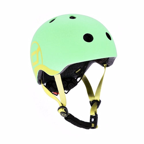 scoot and ride, trehjulet, 3-hjulet, løbehjul, 3-5 år, sikkerhedspude, aktiv leg, udeleg, 2-i-1, cykeltræning, motorisk udvikling, balance, hjelm, cykelhjelm