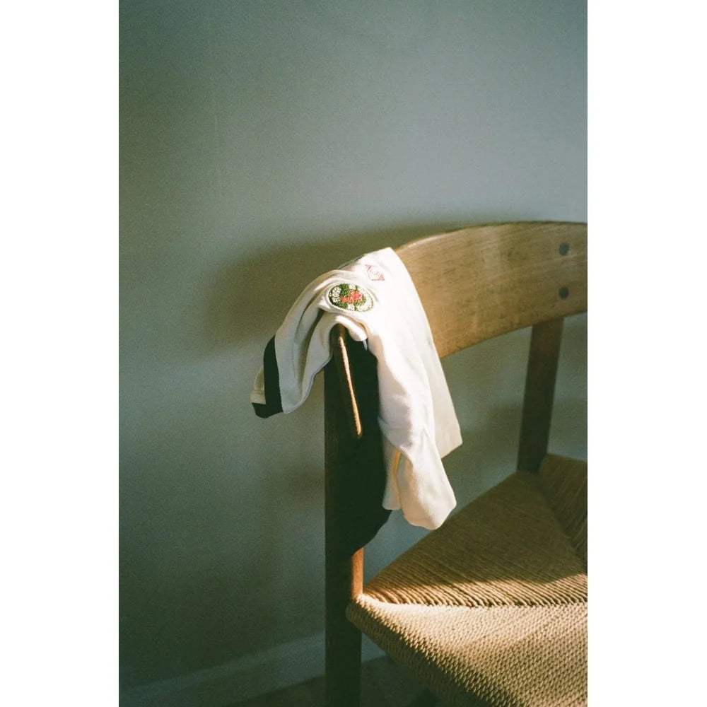 Floess - Eskil Blouse - Gentle Cream-Navy